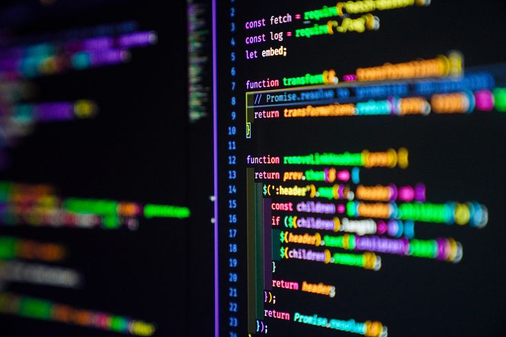 ligne de code de programmation